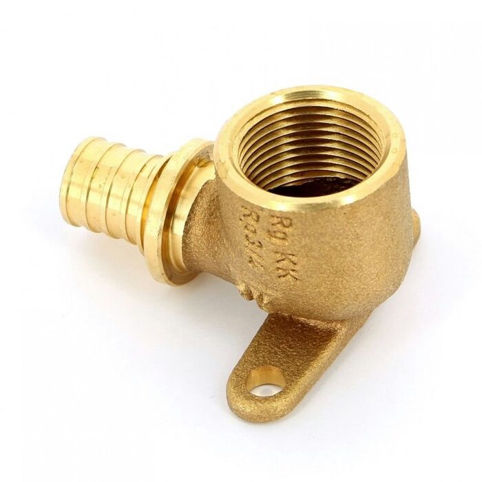 Угольник настенный с внутренней резьбой 25-Rp 3/4, короткий RX+ REHAU (РЕХАУ - 14563611001)