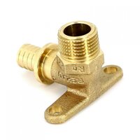 Угольник настенный с наружной резьбой 16-Rp 1/2 RX+ REHAU (РЕХАУ - 14563641001)