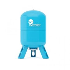 Гидроаккумулятор Wester WAV - 100 л, PN10, Tmax100°C, вертикальный, на ножках (0-14-1140 Вестер)
