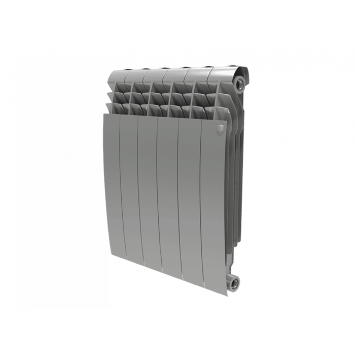 Радиатор Royal Thermo 500 х 6 секций BiLiner Silver Satin биметаллический секционный