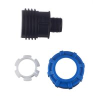 Муфта с наружной резьбой 25x1/2" ПНД Политэк