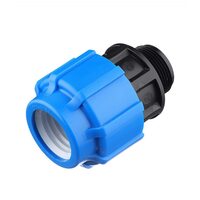 Муфта с наружной резьбой 32x1 1/4" ПНД Политэк