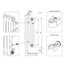 Стальной трубчатый радиатор RIFAR TUBOG TUB 3037 DV1 30 секций