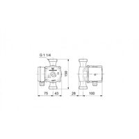 Насос циркуляционный UP 20-15 N-150 Grundfos (59641500 Грундфос)