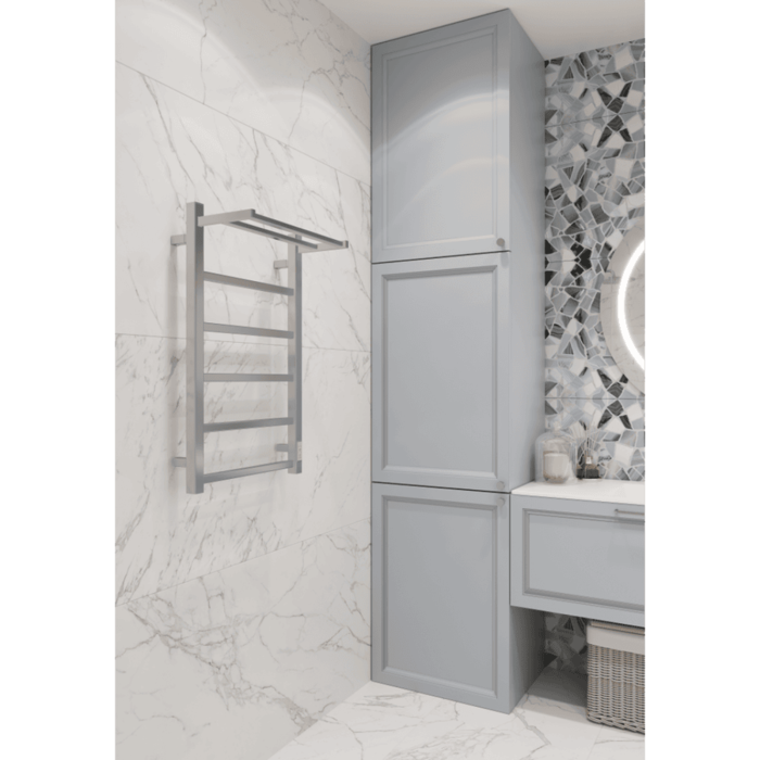 Электрический полотенцесушитель Fj plaza neo 60/40 Полированный (Dvin)