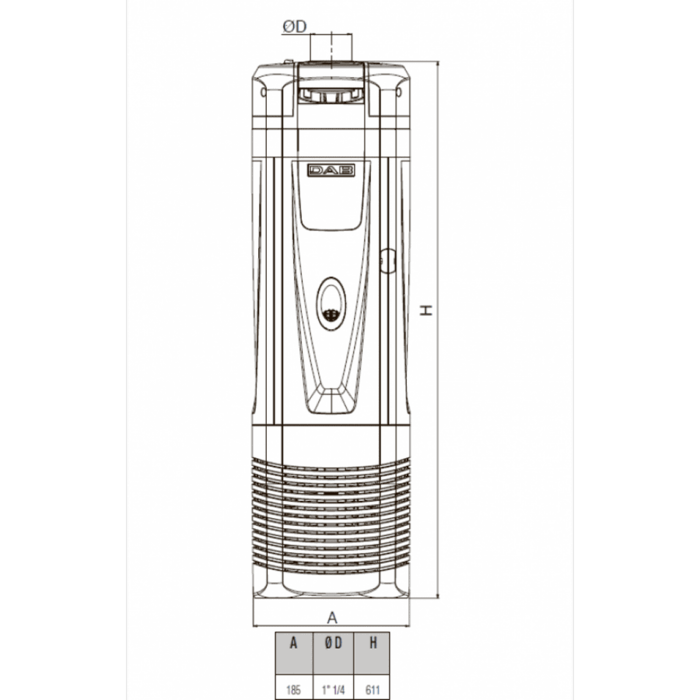 Насос колодезный DAB DTRON2 35/90 (60195238)