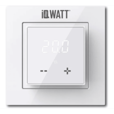 Электронный термостат IQ THERMOSTAT D белый матовый