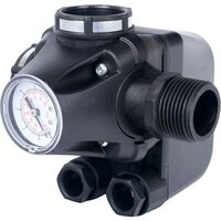 Реле давления для водоснабжения со встроенным манометром Stout PM5-3W, 1 - 5 бар (SCS-0001-000053 Стоут)