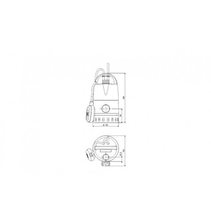Насос дренажный Unilift CC 7 M1 Grundfos (96280967 Грундфос)