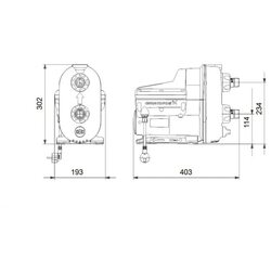 Насосная установка SCALA2 3-45 Grundfos (93013252 Грундфос)