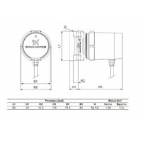 Насос циркуляционный Comfort 15-14 B PM Grundfos (99302358 Грундфос)