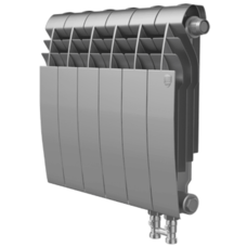 Радиатор Royal Thermo 500 х 6 секций BiLiner Silver Satin VD биметаллический секционный