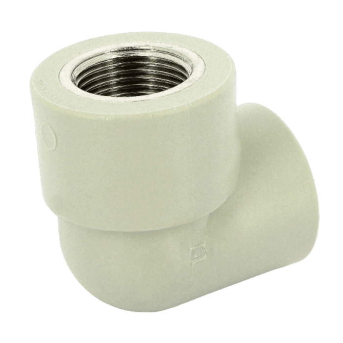 Угольник PPR с внутренней резьбой 20х1/2" FV-Plast