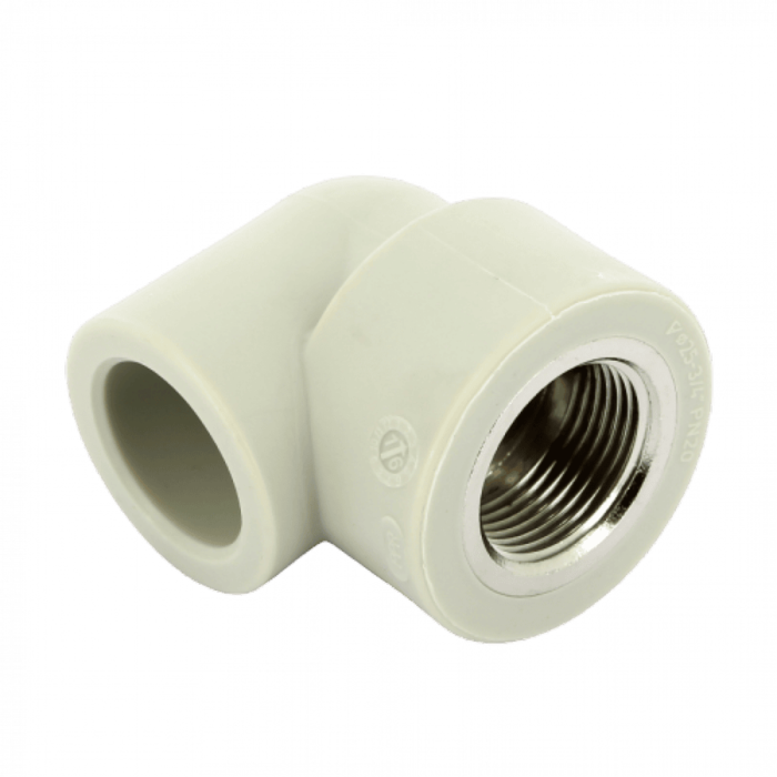 Угольник PPR с внутренней резьбой 25x3/4" FV-Plast
