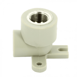 Колено настенное с металлической внутренней резьбой 20x1/2" PPR FV-Plast