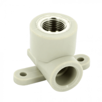 Колено настенное с металлической внутренней резьбой 25x1/2" PPR FV-Plast