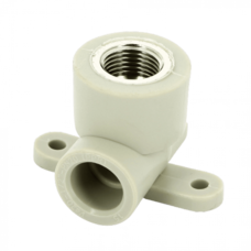 Колено настенное с металлической внутренней резьбой 25x1/2" PPR FV-Plast