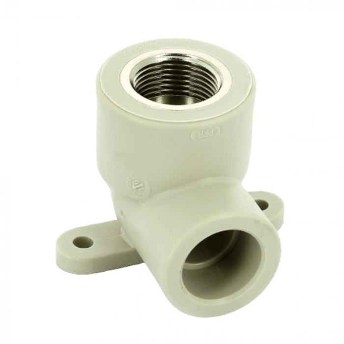 Колено настенное с металлической внутренней резьбой 25x3/4" PPR FV-Plast