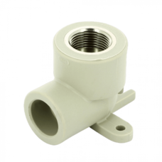 Колено настенное с металлической внутренней резьбой 25x3/4" PPR FV-Plast