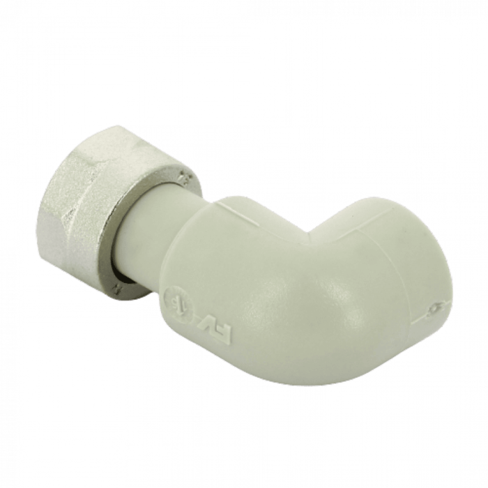 Угольник PPR с накидной гайкой 20х3/4" FV-Plast
