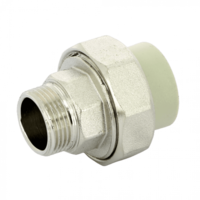 Разъёмное соединение PPR с наружной резьбой 25x3/4" FV-Plast