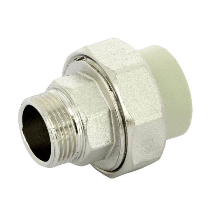 Разъёмное соединение PPR с наружной резьбой 25x3/4" FV-Plast
