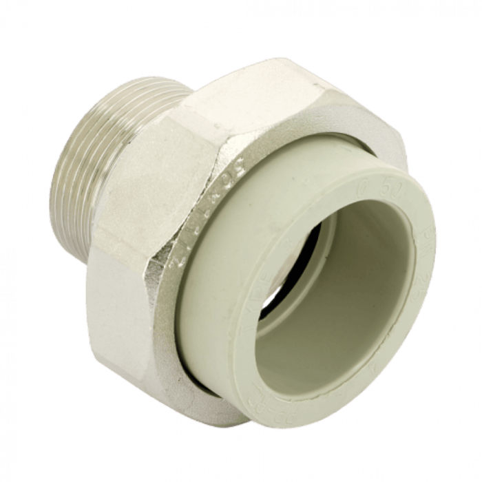 Разъёмное соединение PPR с наружной резьбой 50x1 1/2" FV-Plast