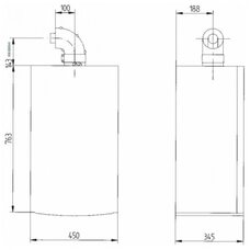 Котел газовый настенный Baxi LUNA-3 Comfort 1.240 Fi (CSE45524358- Бакси)