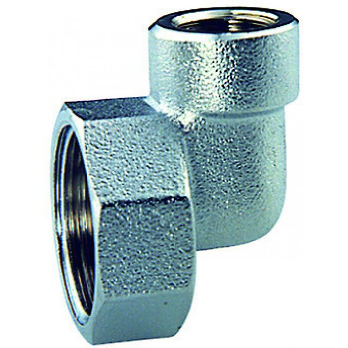 Переходник угловой ВР-ВР 1 1/4" x 1/2" для коллекторов Far