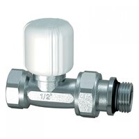 Вентиль регулирующий прямой 1/2", хромированный FAR