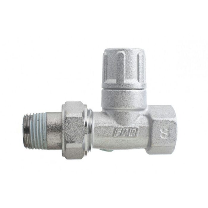 Вентиль запорный прямой 1/2" ВР FAR