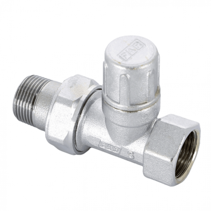Вентиль запорный прямой 3/4" ВР FAR