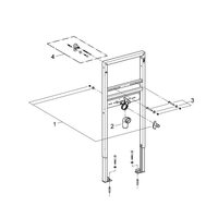 Инсталляция для раковины Grohe Rapid SL 38554001