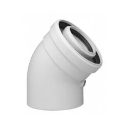Коаксиальный отвод 45° HT Baxi (KHG71405981- Бакси)