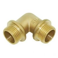 Уголок 1 1/2" НН (латунный) TIM (ТИМ)