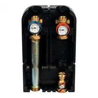 Насосная группа с прямым контуром 1" без насоса в теплоизоляции Stout