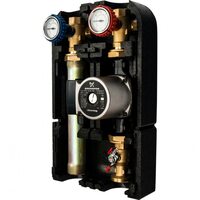 Насосная группа с прямым контуром 1" с насосом Grundfos UPSO 25-65 180 в теплоизоляции Stout