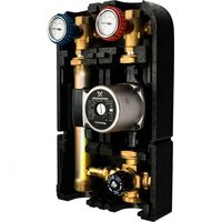 Насосная группа со смесителем 1" с насосом Grundfos UPSO 25-65 180 Stout