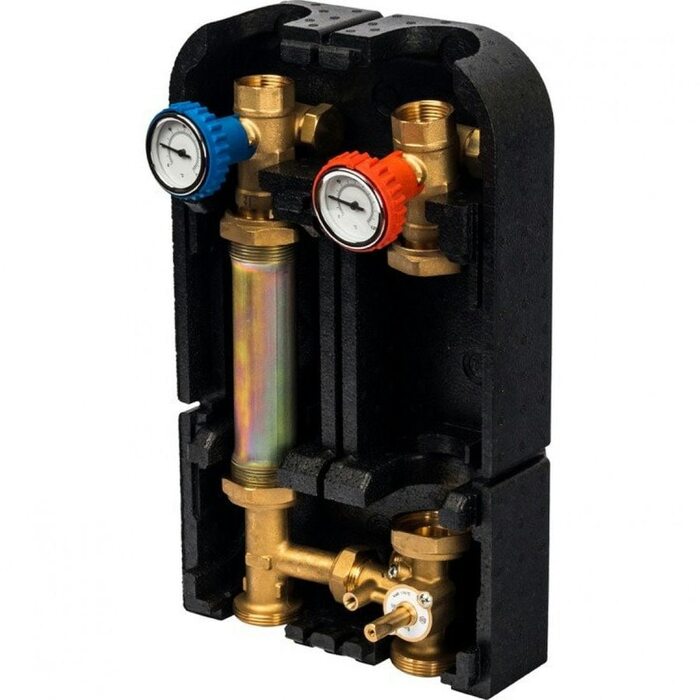 Насосная группа со смесителем 1" без насоса Stout SDG-0007-002501