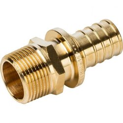 Переходник с наружной резьбой 25xR 3/4" для труб из сшитого полиэтилена Stout