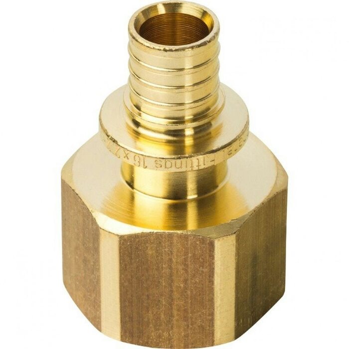 Переходник с внутренней резьбой 16xG 3/4" для труб из сшитого полиэтилена Stout