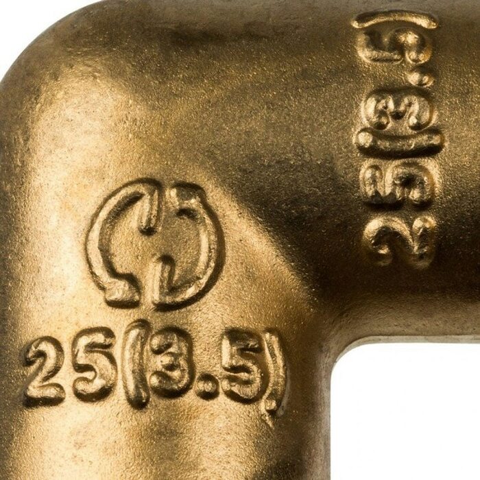 Угольник 90° 25 для труб из сшитого полиэтилена Stout