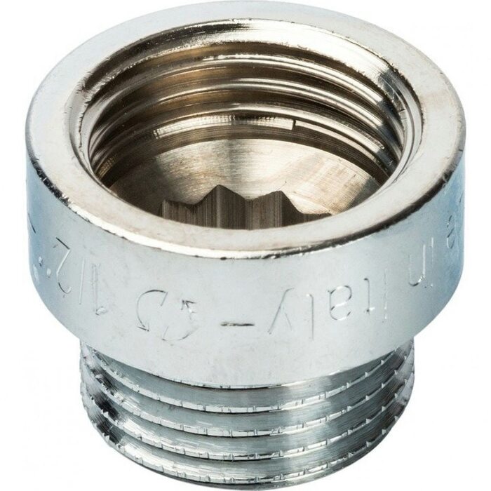 Удлинитель 1/2"x10 хромированный Stout