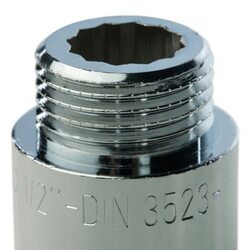 Удлинитель 1/2"x25 хромированный Stout