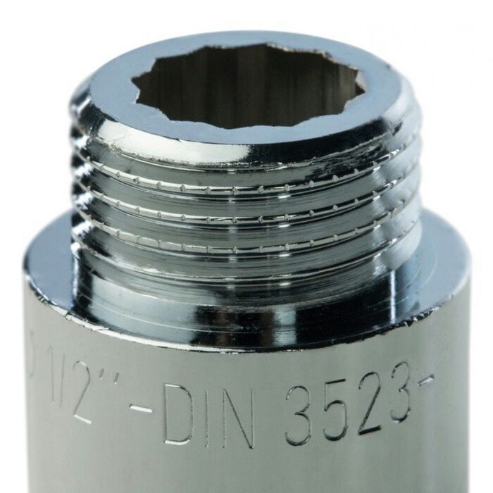 Удлинитель 1/2"x25 хромированный Stout
