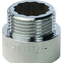 Удлинитель 3/4"x15, хромированный Stout