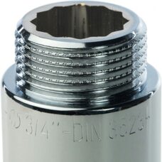 Удлинитель 3/4"x80, хромированный Stout