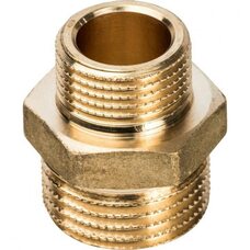 Ниппель НН переходной 1/2"x3/8" Stout