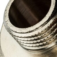Ниппель НН переxодной 1"x1/2", никелированный Stout