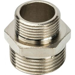 Ниппель НН переxодной 1"x3/4", никелированный Stout